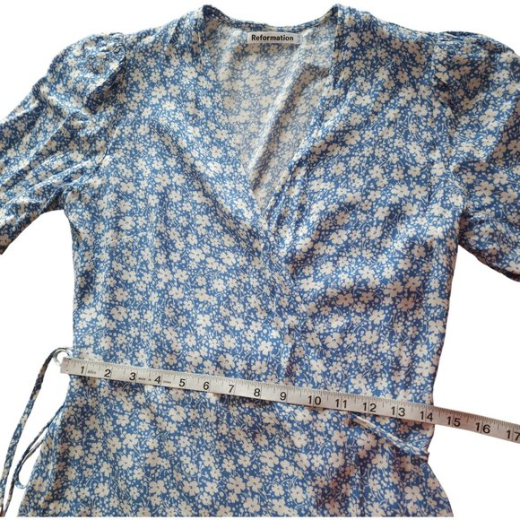 Reformation Laurent Mini wrap dress - Picture 8 of 14